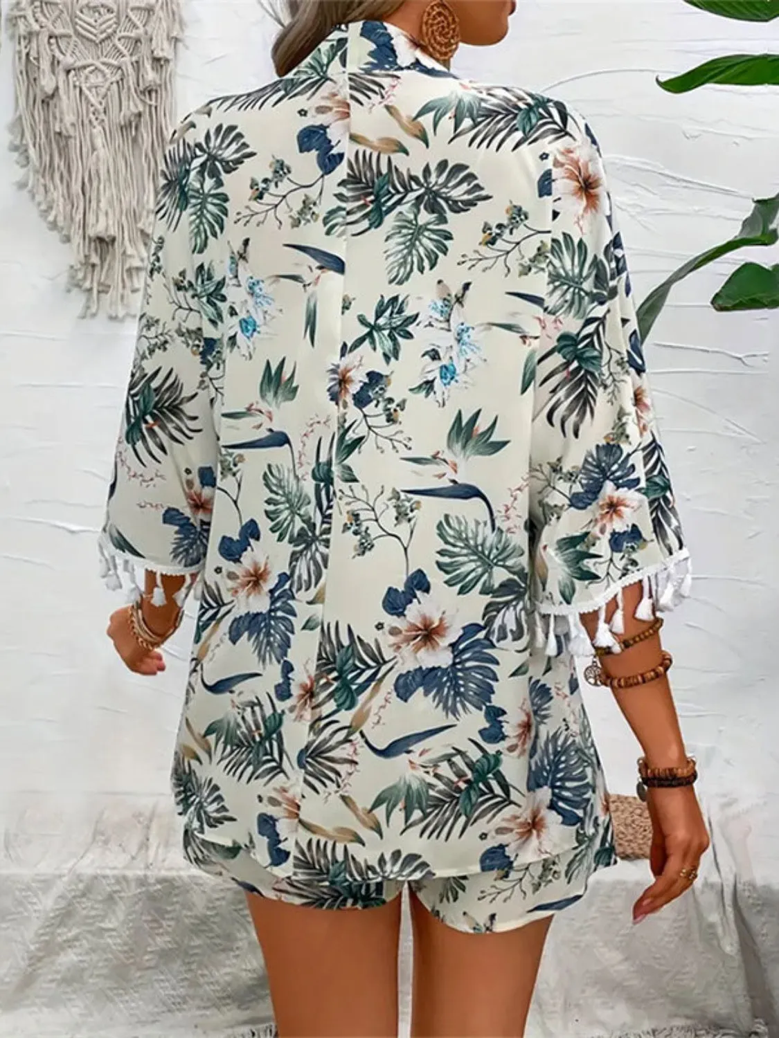 🌼 Printed Half Sleeve Top and Shorts Set 🌼