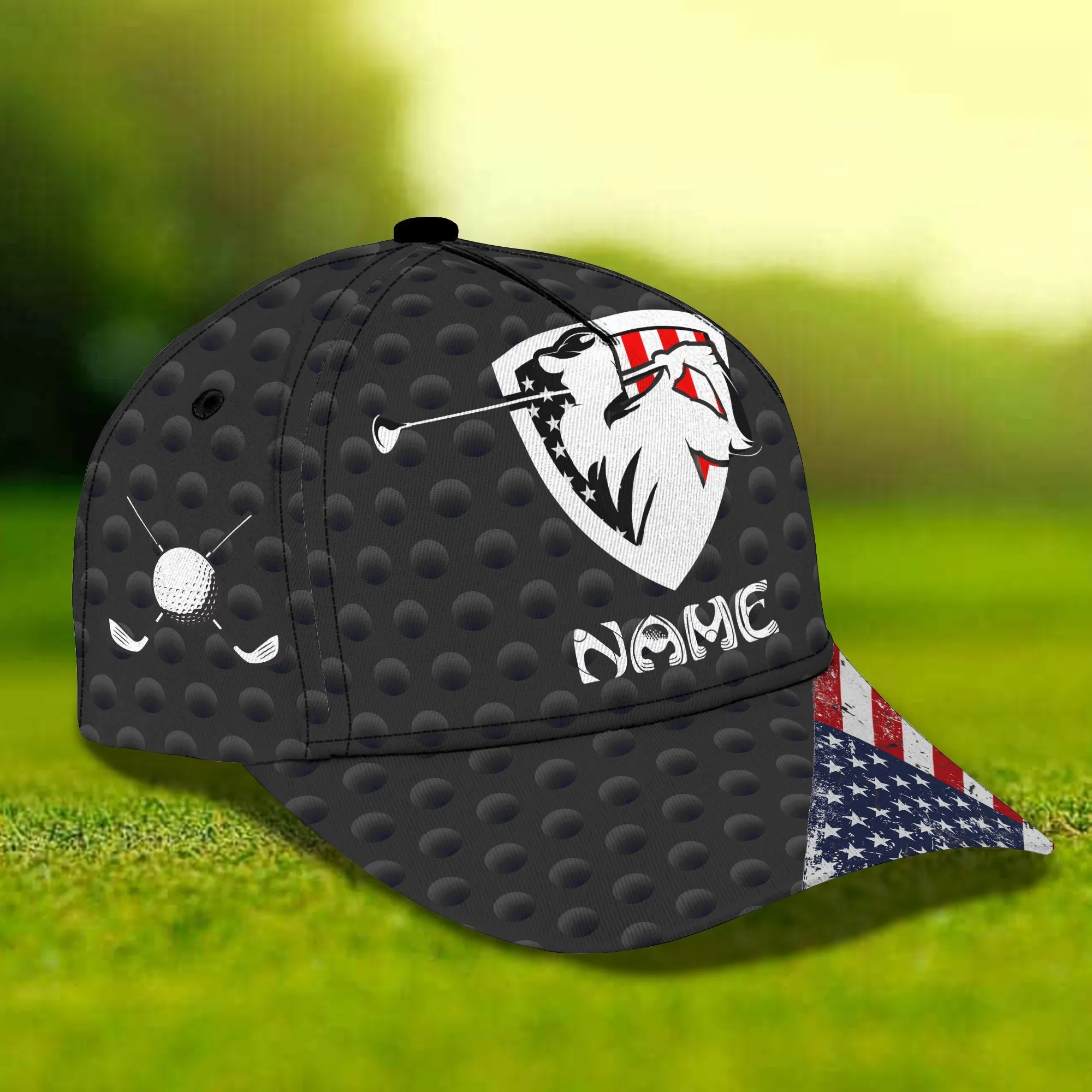3D Classic Cap American Golf Personalized Name Cap Namashops