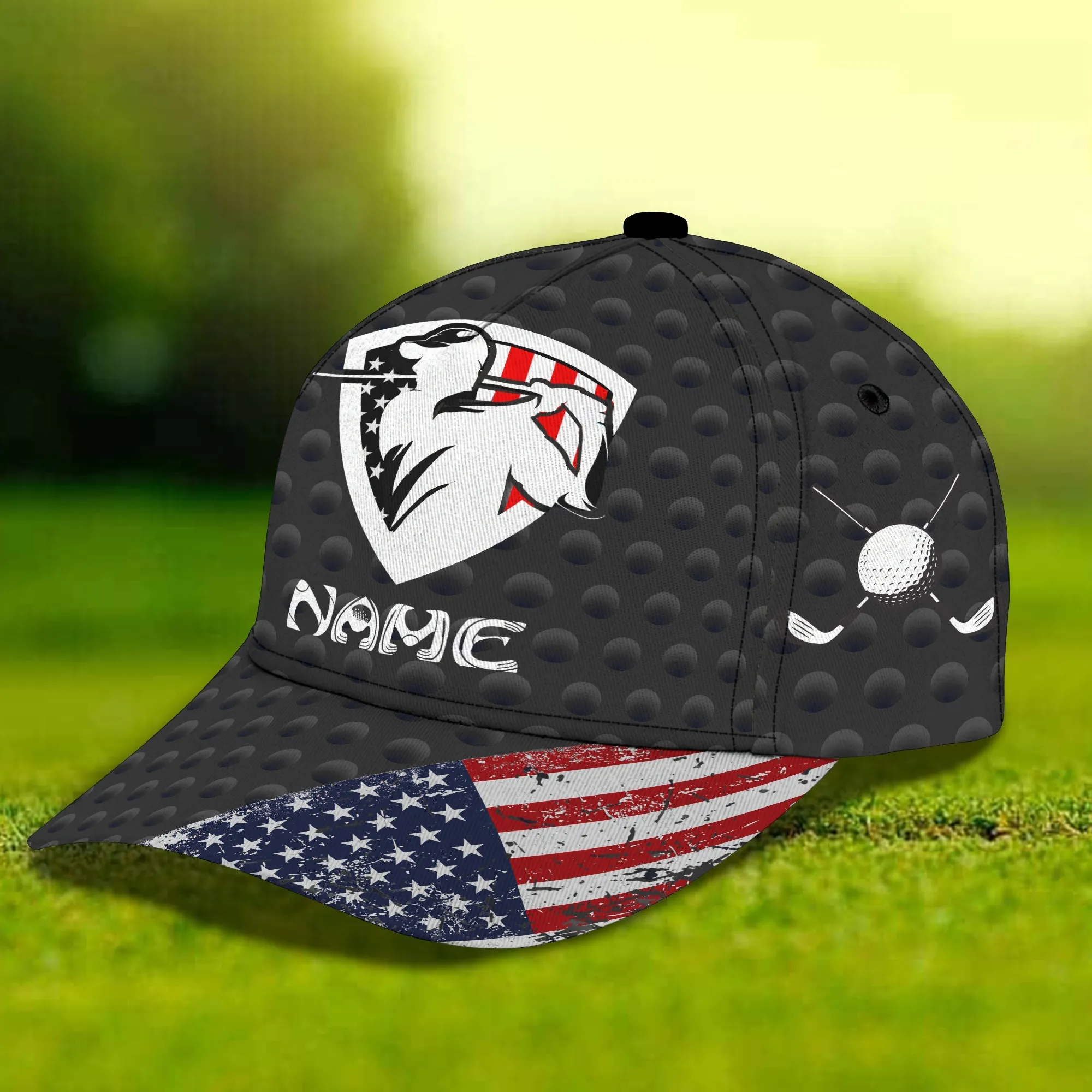 3D Classic Cap American Golf Personalized Name Cap Namashops