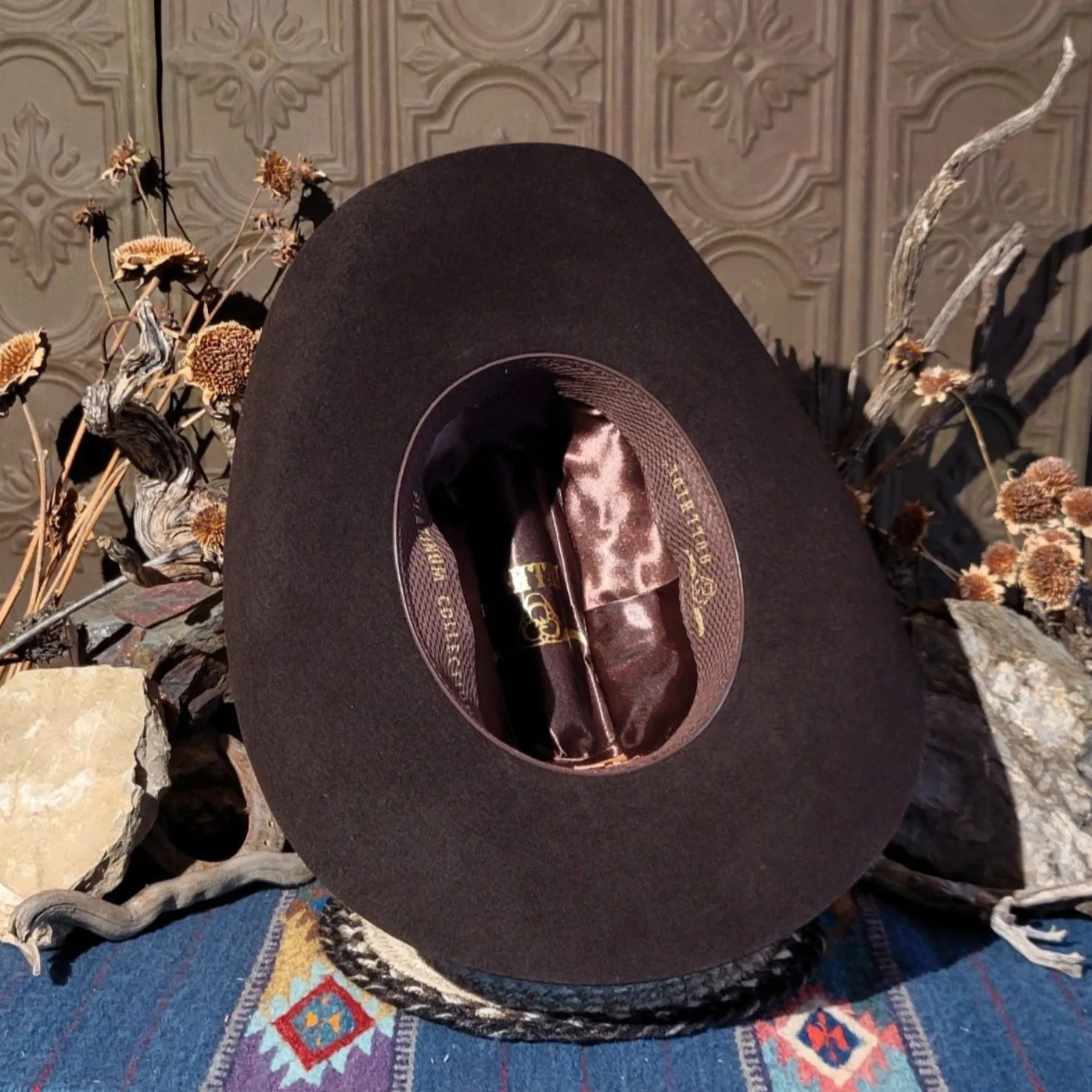 4X Wool Hat "Texas Hold 'Em" by Bullhide 0872CH