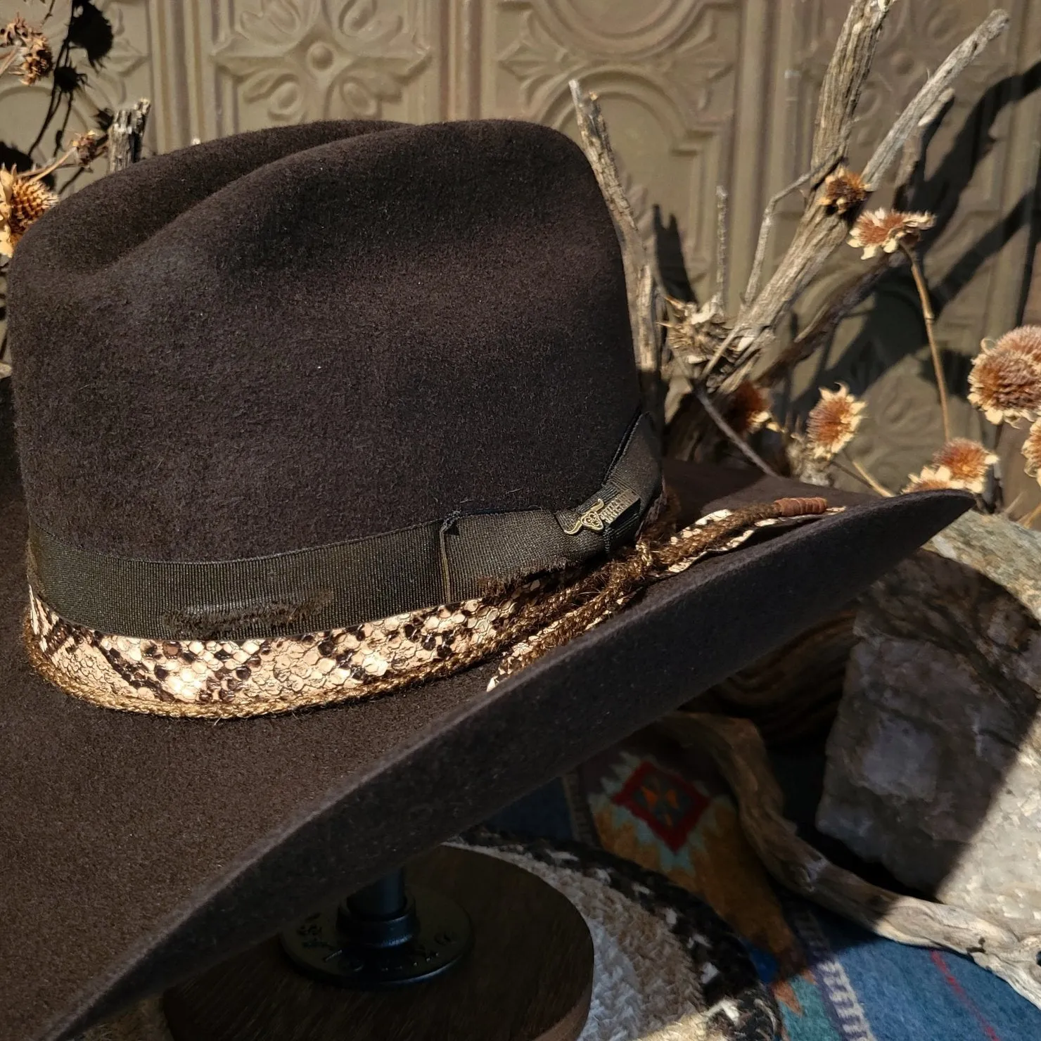 4X Wool Hat "Texas Hold 'Em" by Bullhide 0872CH