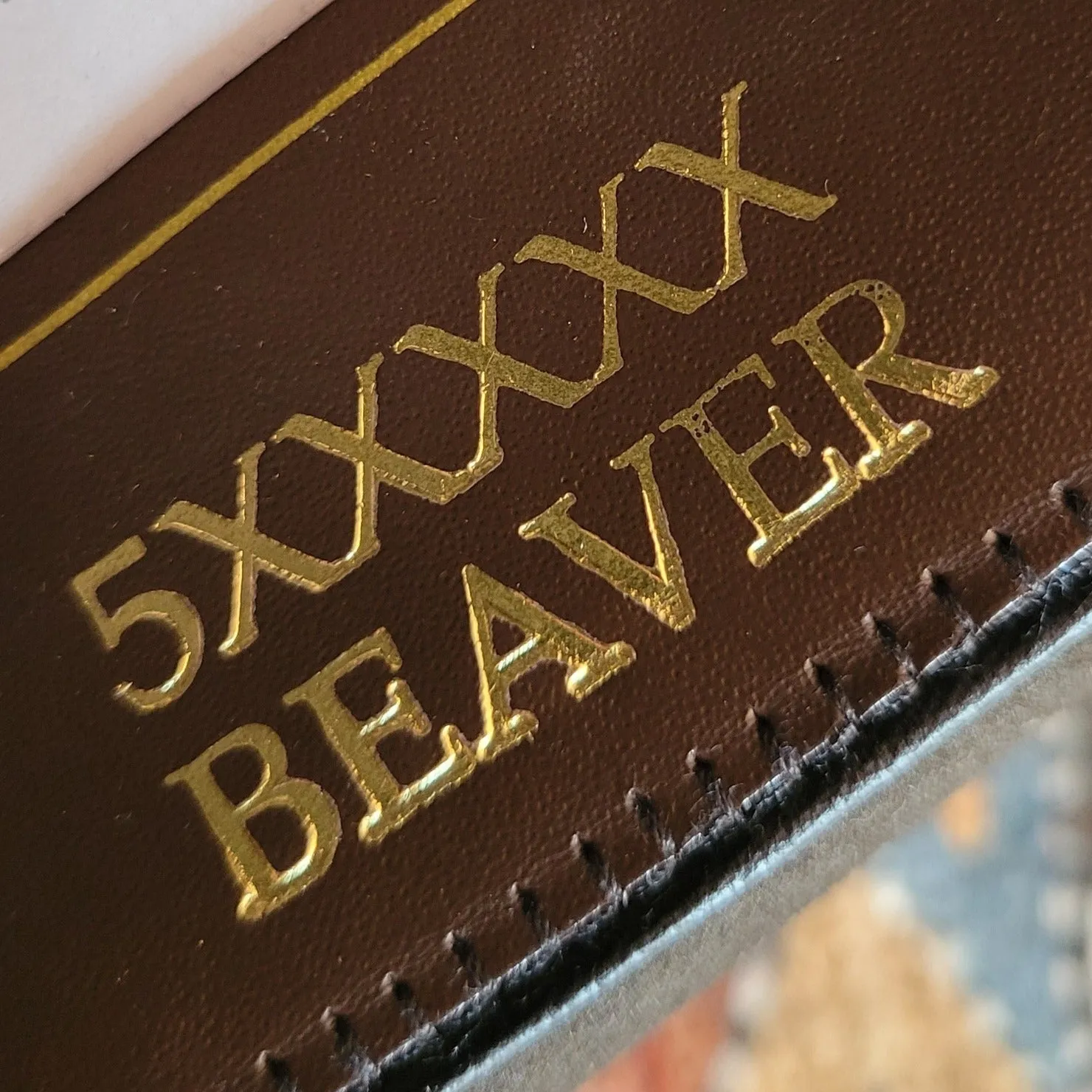 5X Beaver Hat "The Brick" by Rodeo King   BRICK-5X