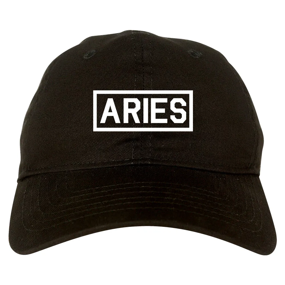 Aries Horoscope Sign Mens Dad Hat Baseball Cap