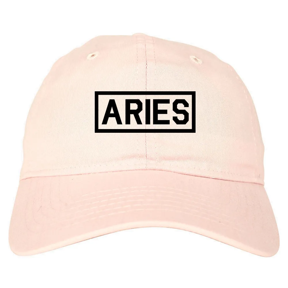 Aries Horoscope Sign Mens Dad Hat Baseball Cap