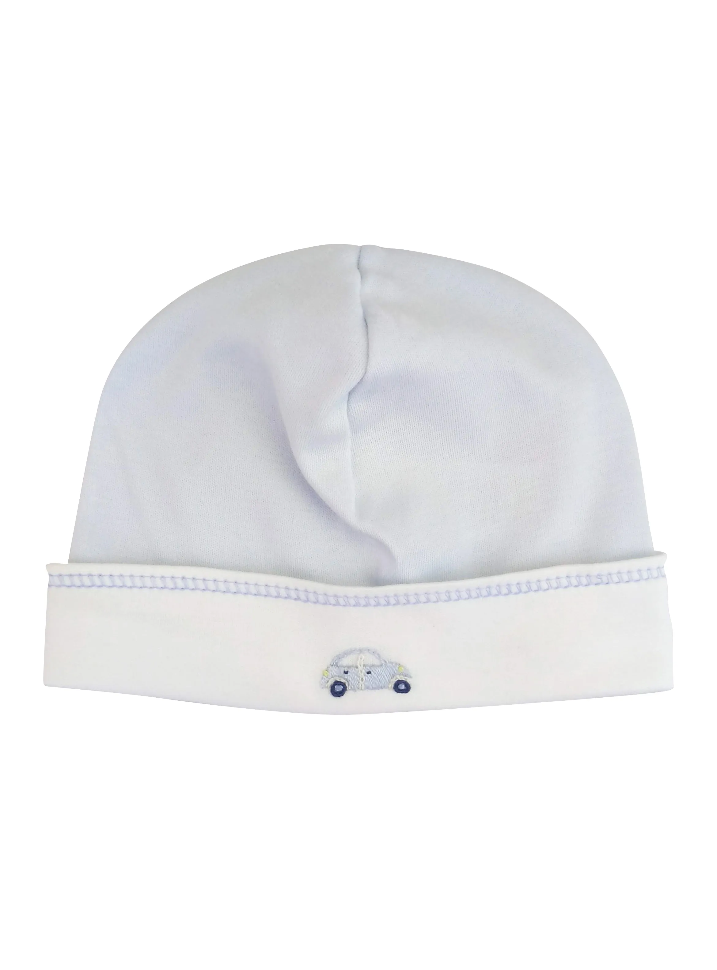 Baby Boy's Blue Car Hat