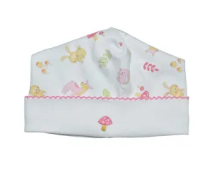 Baby Girl's Animal Forest Print Hat