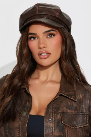 Back In Brooklyn Hat - Brown
