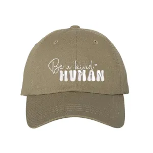 Be a kind human Baseball Hat