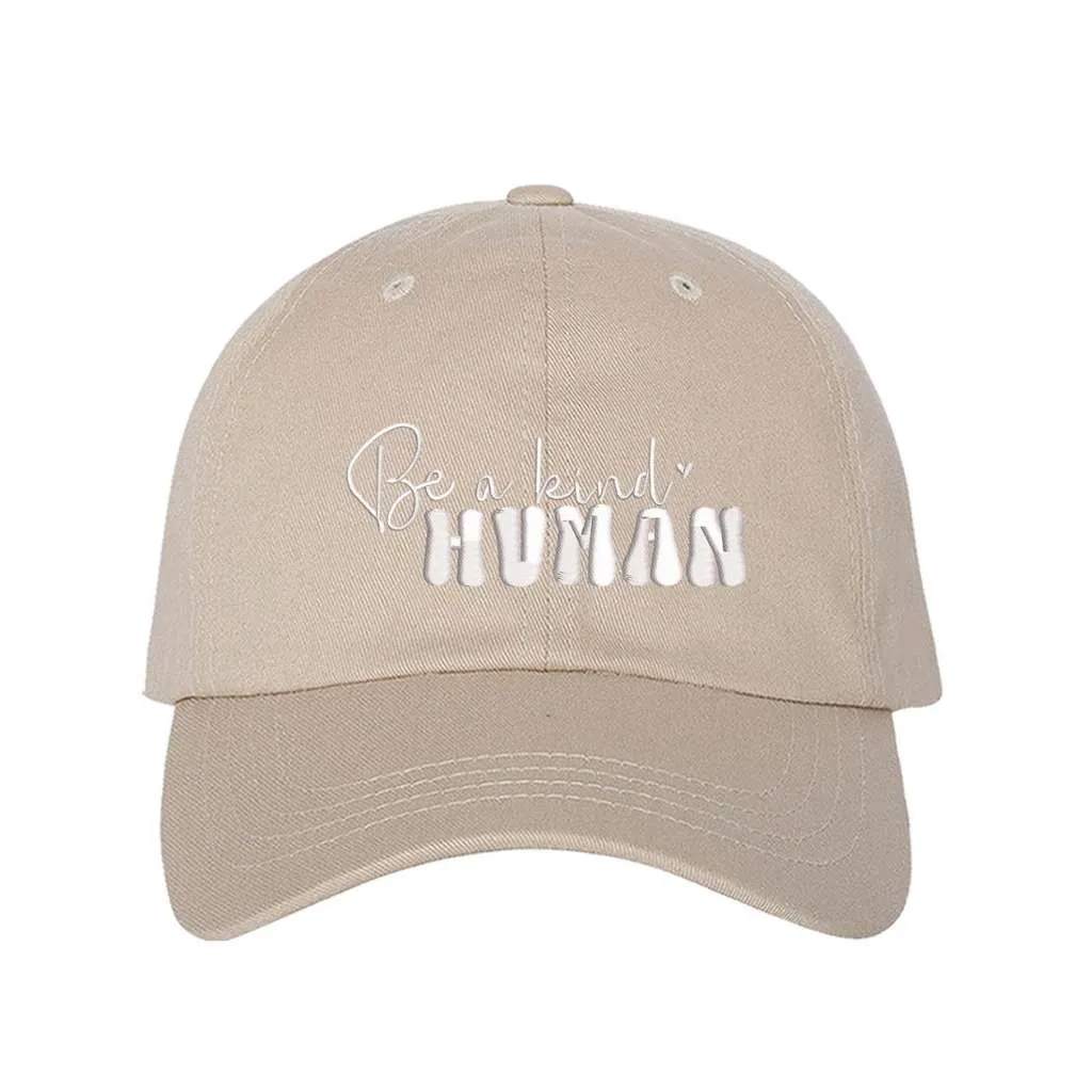 Be a kind human Baseball Hat
