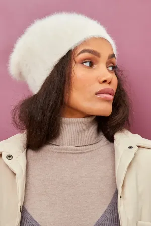 Beanie Hat Angora Wool Winter Headwear