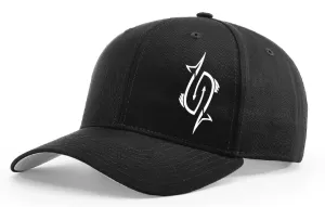 Bowfishing Zone Fish Logo- Black Hat