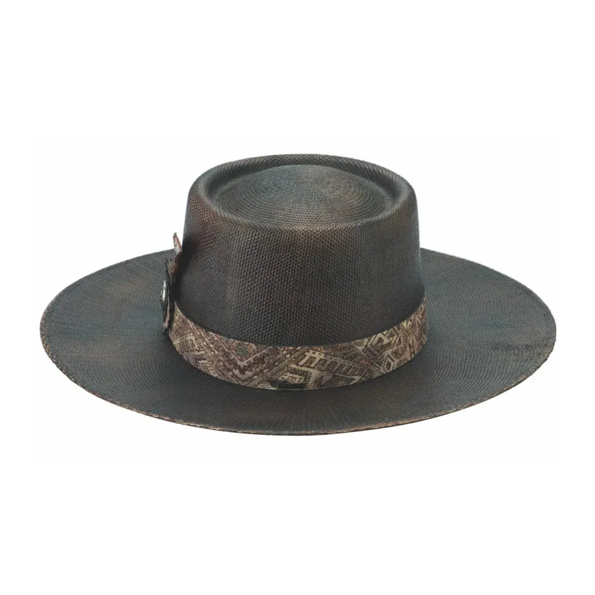 Bullhide Unusual - Bangora Straw Gambler Hat