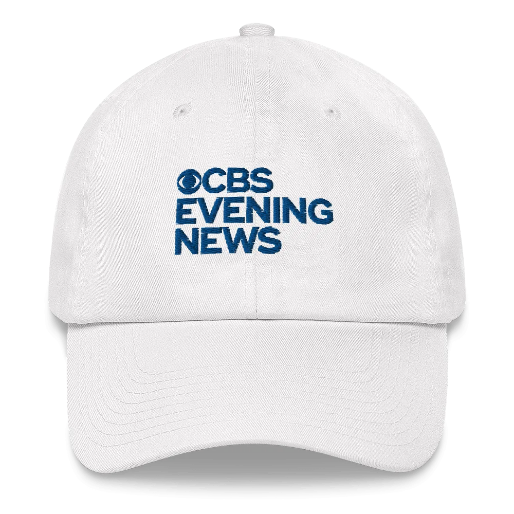 CBS News Evening News Logo Embroidered Hat
