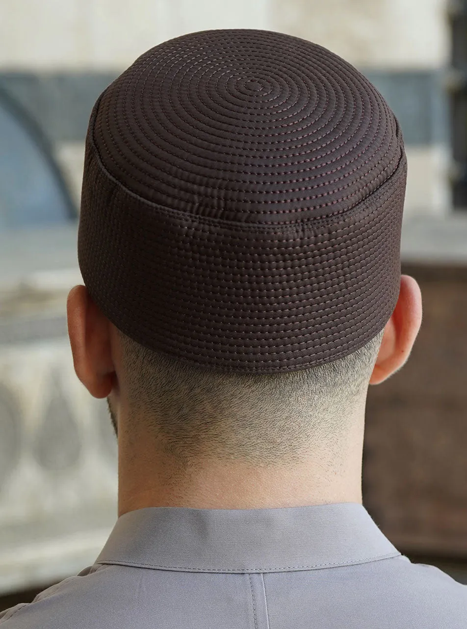 Circle Stitched Turban Hat