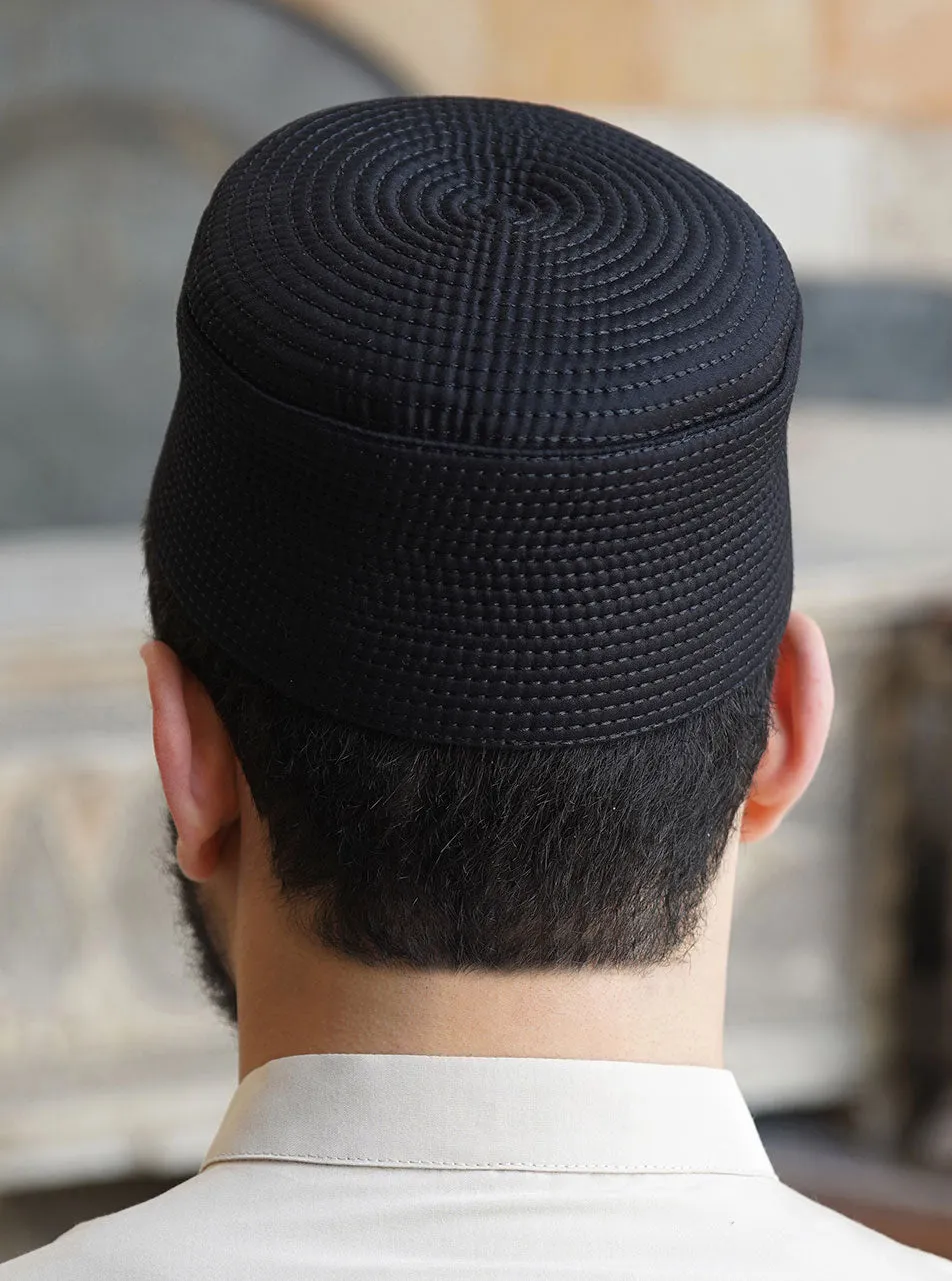 Circle Stitched Turban Hat
