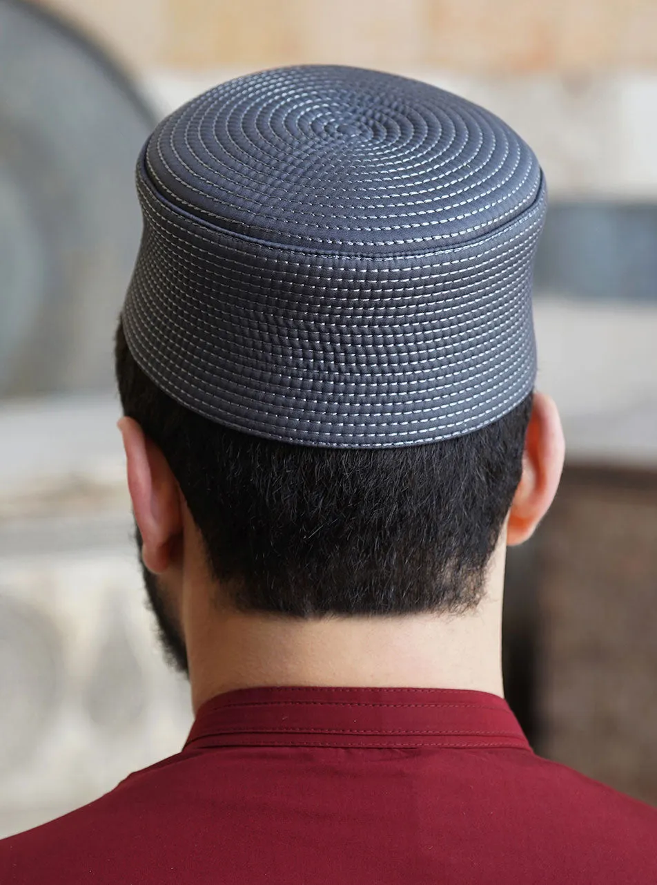 Circle Stitched Turban Hat