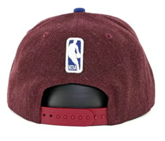 Cleveland Cavaliers NBA New Era 9Fifty Heather Hype Snapback Hat Cap Wine