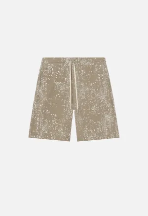 Coated Terry Shorts / Shark