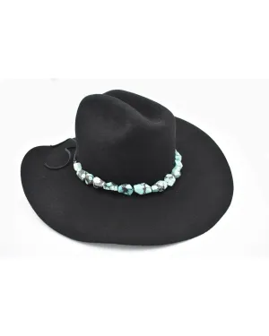 Dual Turquoise Hat Band and Necklace