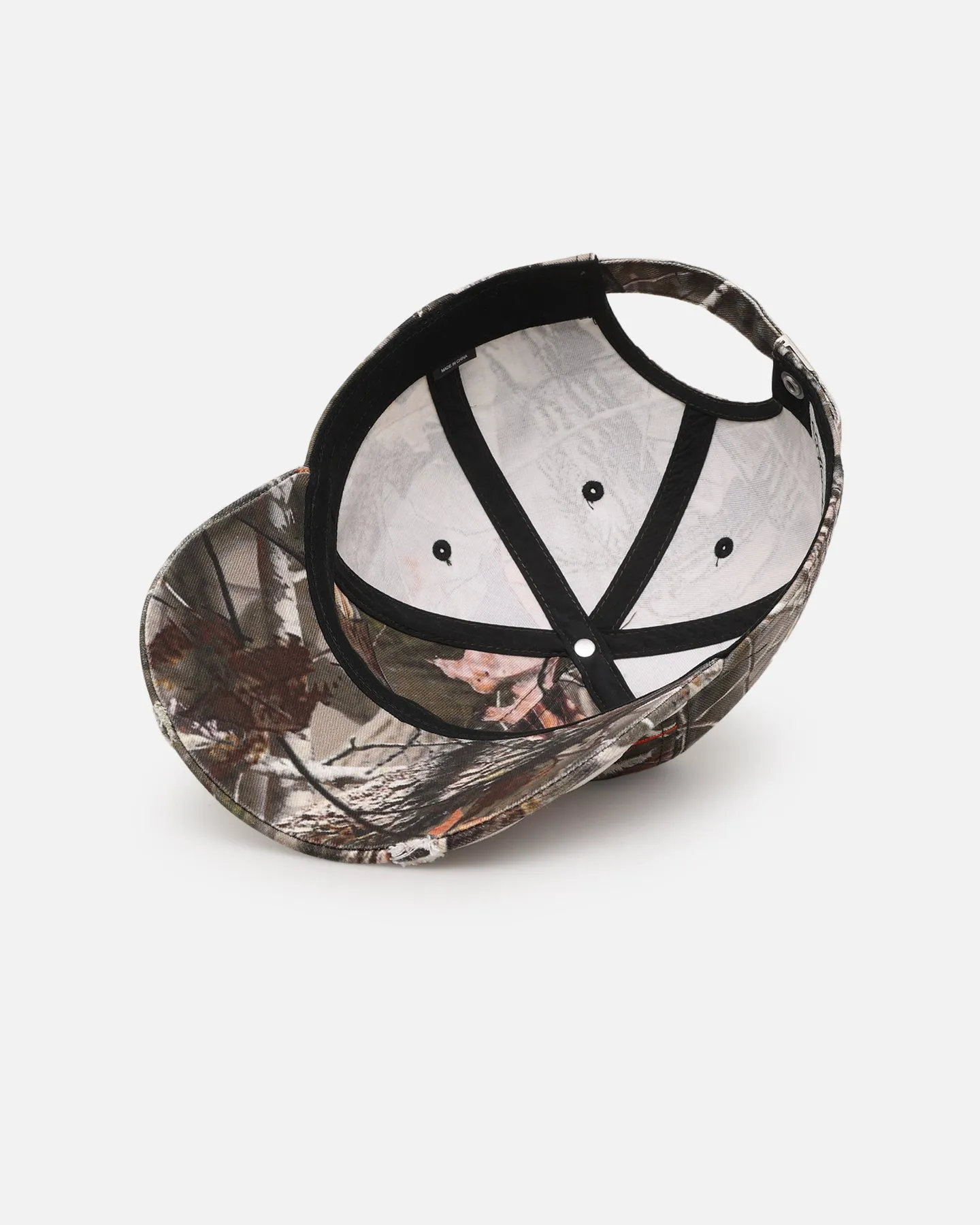Ed Hardy Tribal Dad Strapback Hat Real Tree Camo