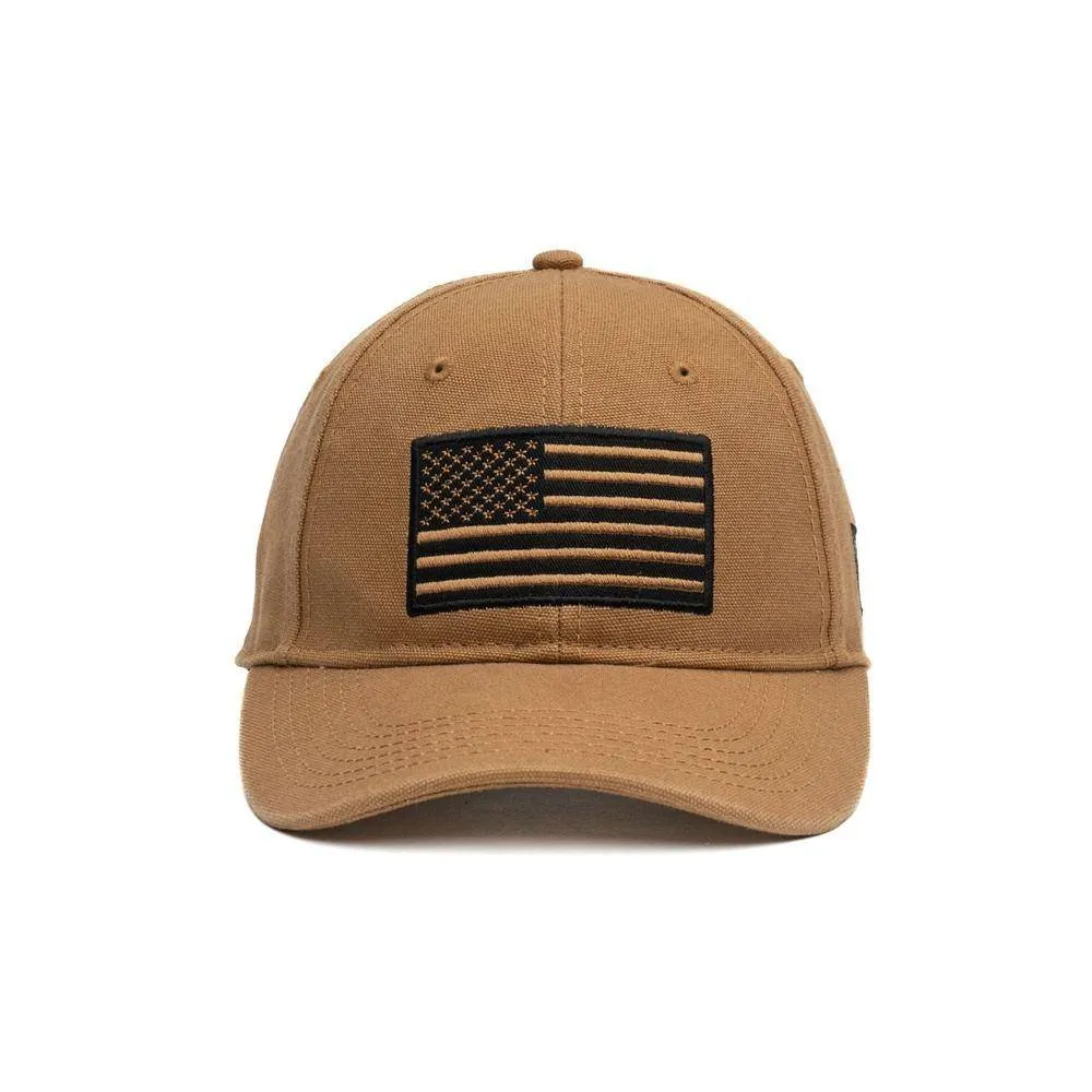 Embroidered American Flag Hat