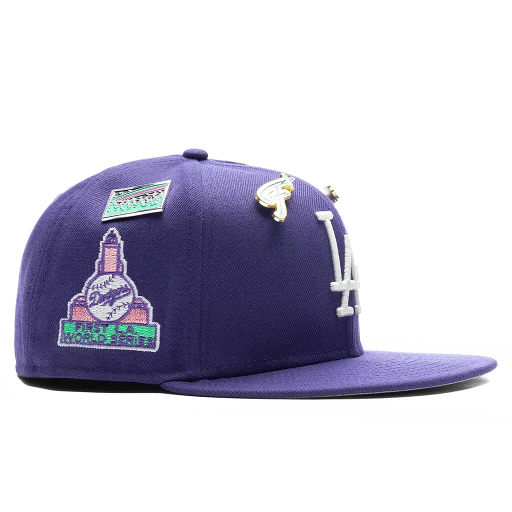 Feature x New Era Northern Lights 59FIFTY Fitted - Los Angeles Dodgers