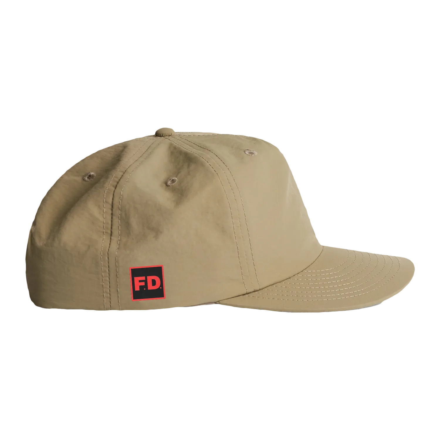 Fraud Department Nylon Surf Hat - Khaki