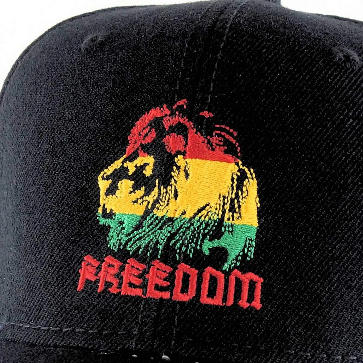 Freedom Rasta Flat Bill Snapback Cap