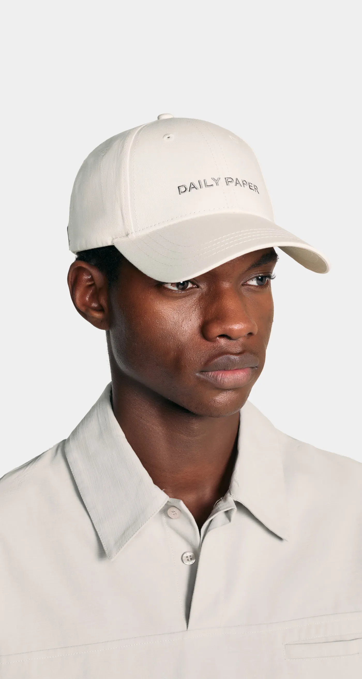 Frost White Logotype Cap