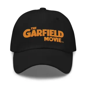 Garfield Movie Logo Embroidered Dad Hat