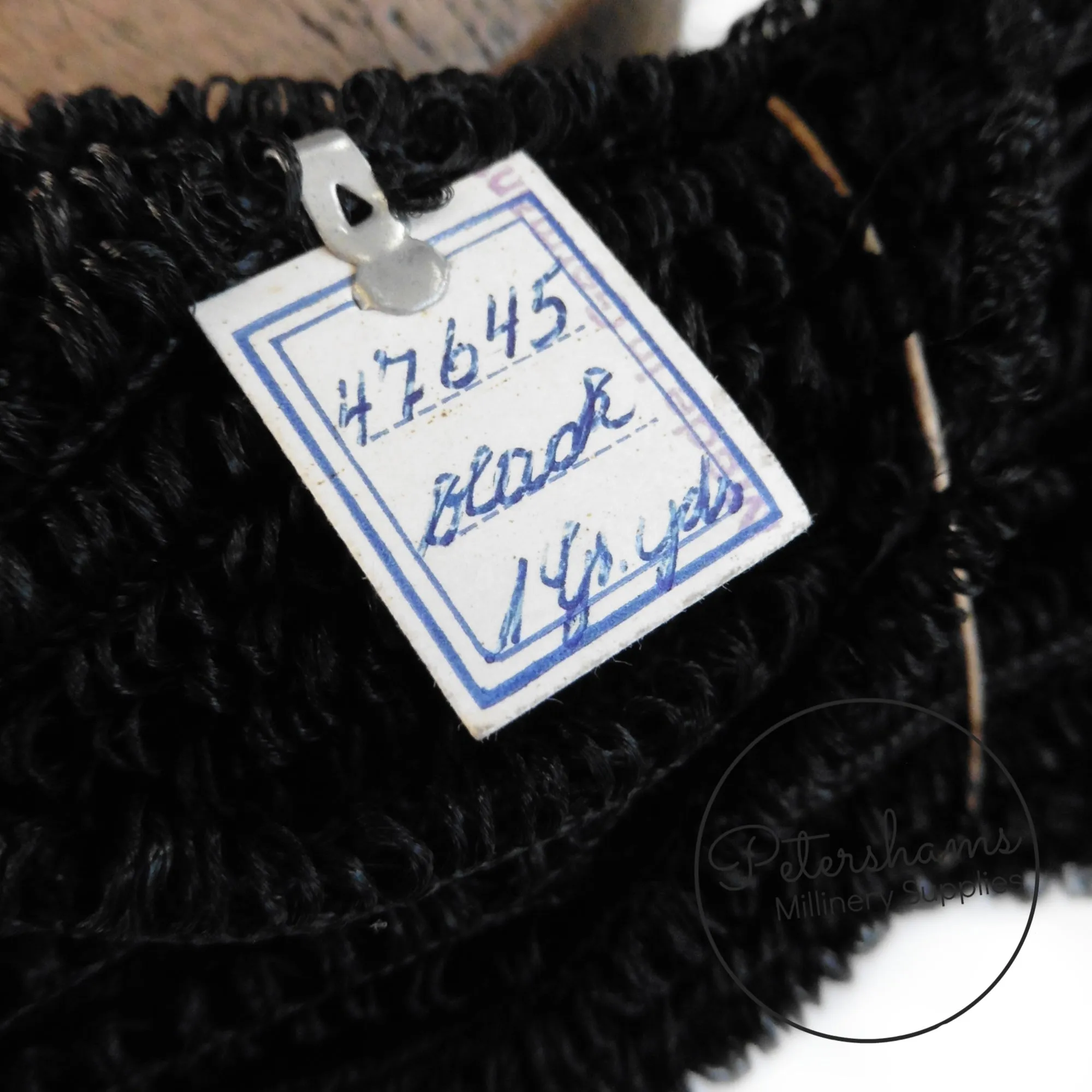 German 1940s/50s Vintage Tiny Loopy Straw Braid Trim