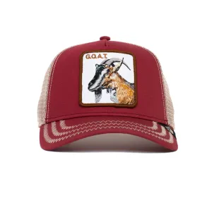 Goorin Bros The GOAT Red Trucker Hat