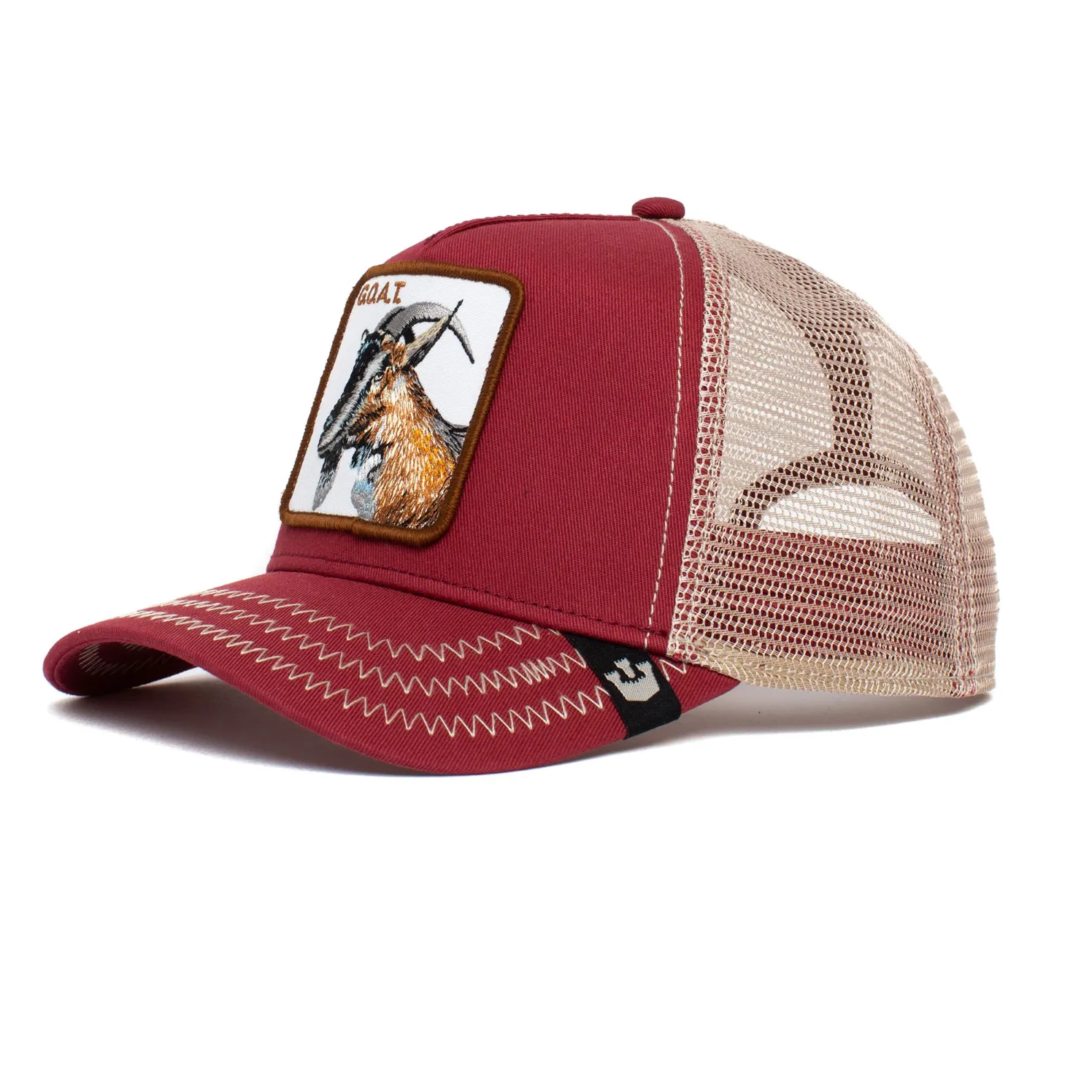Goorin Bros The GOAT Red Trucker Hat