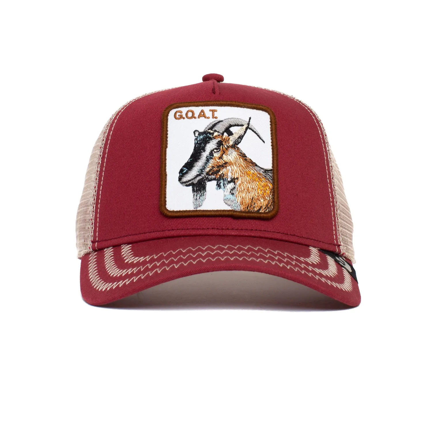 Goorin Bros The GOAT Red Trucker Hat