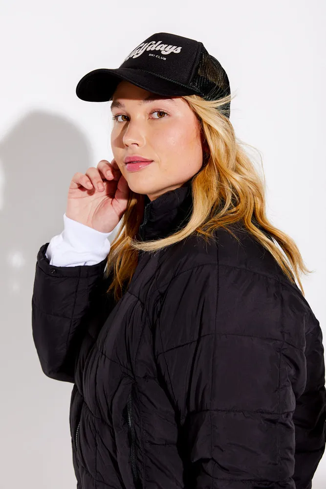 Halfdays Ski Club Trucker Hat