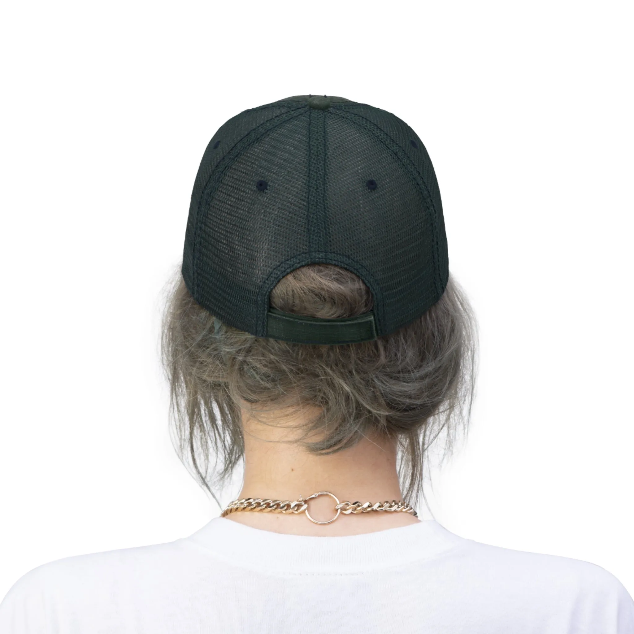 I4WDTA Basic Distressed Unisex Trucker Hat