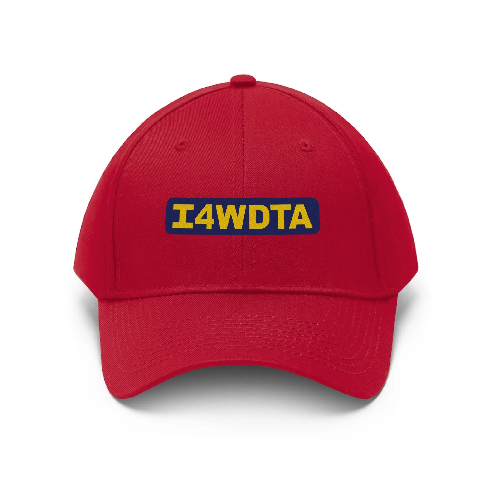 I4WDTA Embroidered Unisex Twill Hat