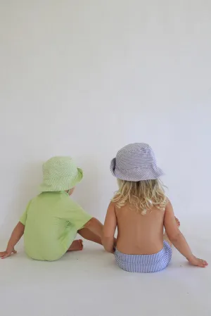 Kids Vali Bucket Hat - Berry Stripe
