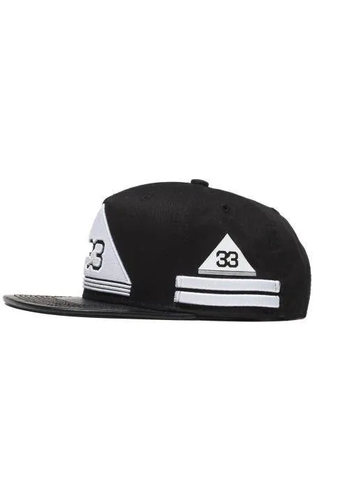 Konus Snapback With 33 Embroidery  in Black
