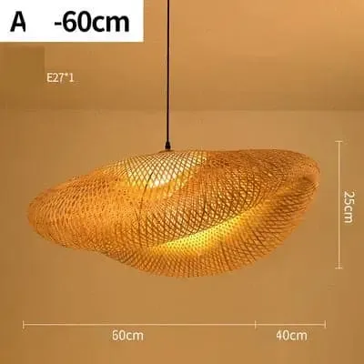 LED Handmade Rattan Chandelier