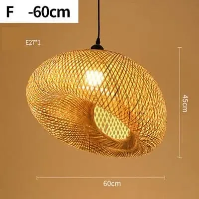 LED Handmade Rattan Chandelier