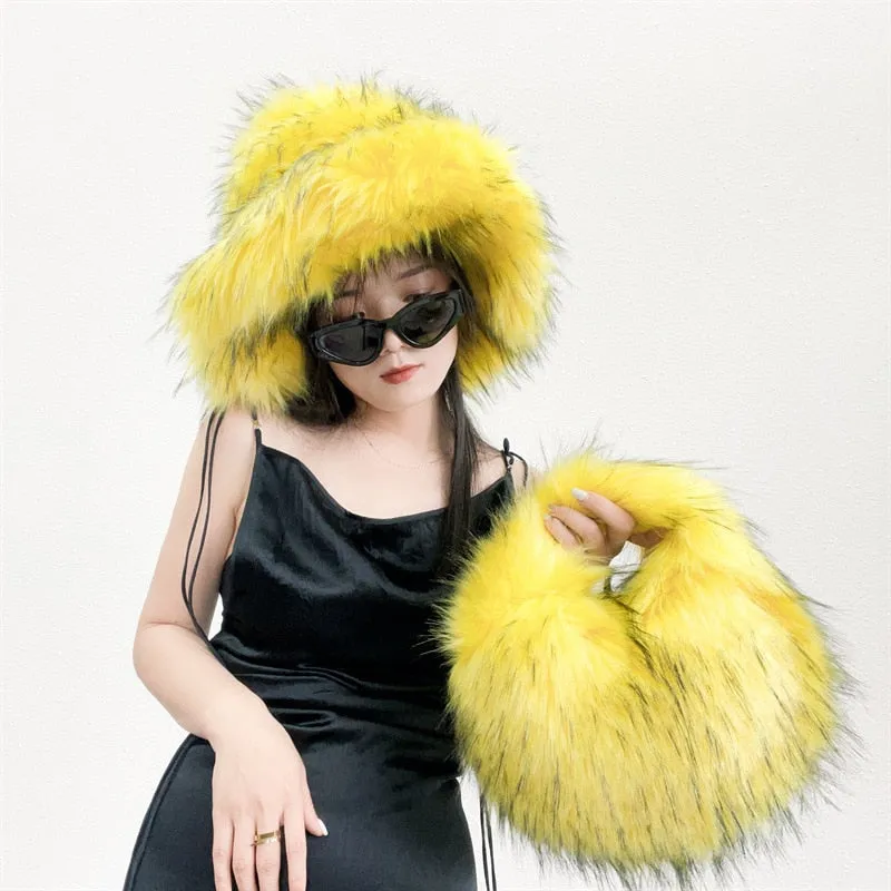 Luxury Color fur Hat