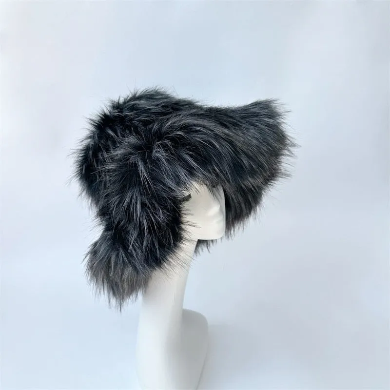 Luxury Color fur Hat