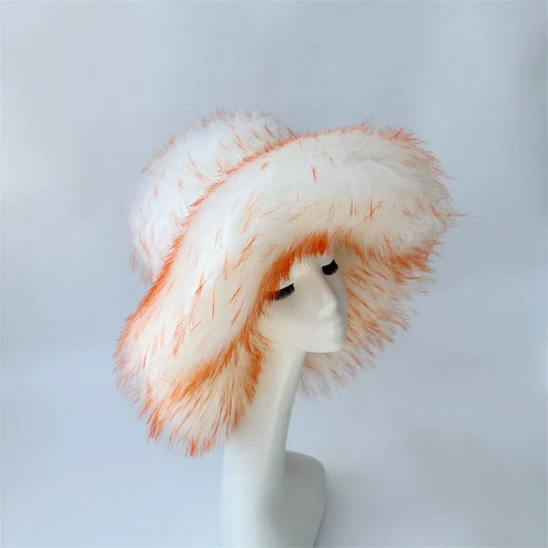 Luxury Color fur Hat