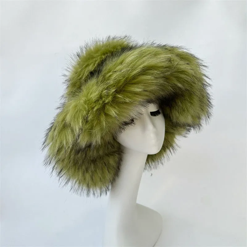 Luxury Color fur Hat