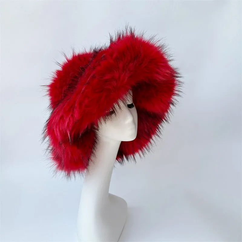 Luxury Color fur Hat