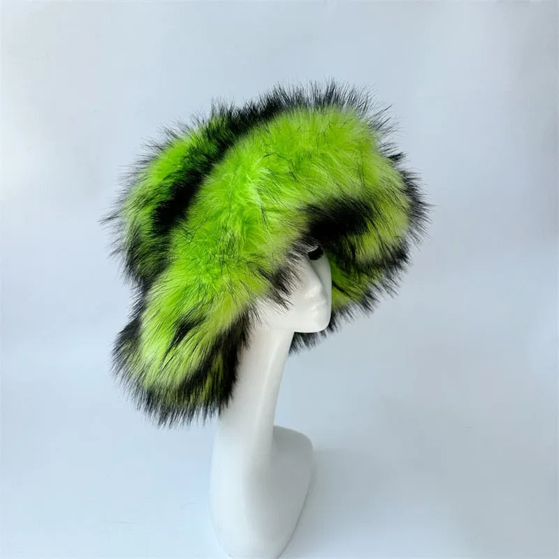 Luxury Color fur Hat