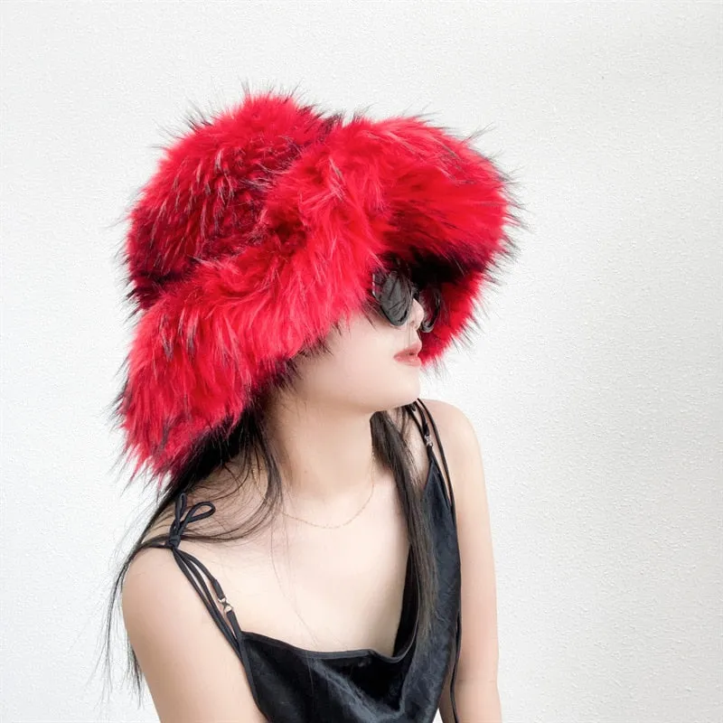 Luxury Color fur Hat