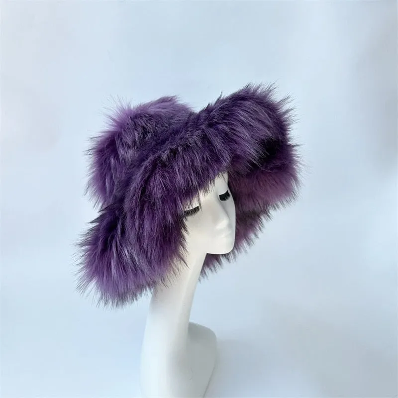 Luxury Color fur Hat