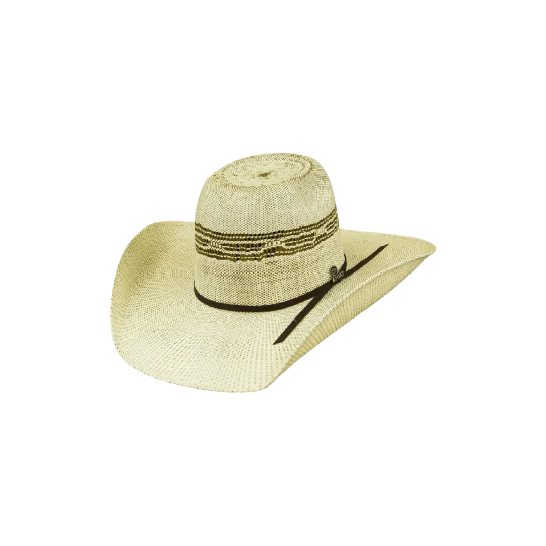 M&F Men's Bangora Ivory Brown Chocolate Western Hat